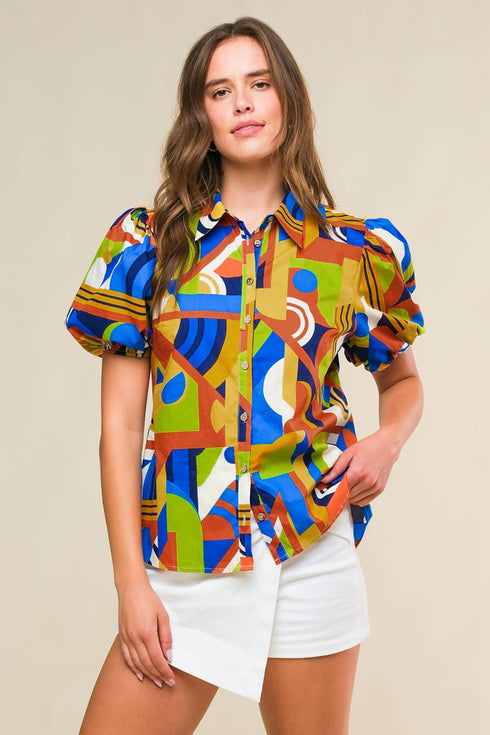 heart-on-display-woven-top Flying Tomato-Sophia's Style-3